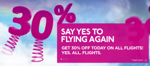 Read more about the article Astazi, Wizz Air ofera 30% reducere pentru toate biletele achizitionate catre orice destinatie