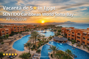 Read more about the article Vacanță Egipt 5⭐ – SENTIDO Caribbean World Soma Bay All Inclusive, 382 euro/persoana