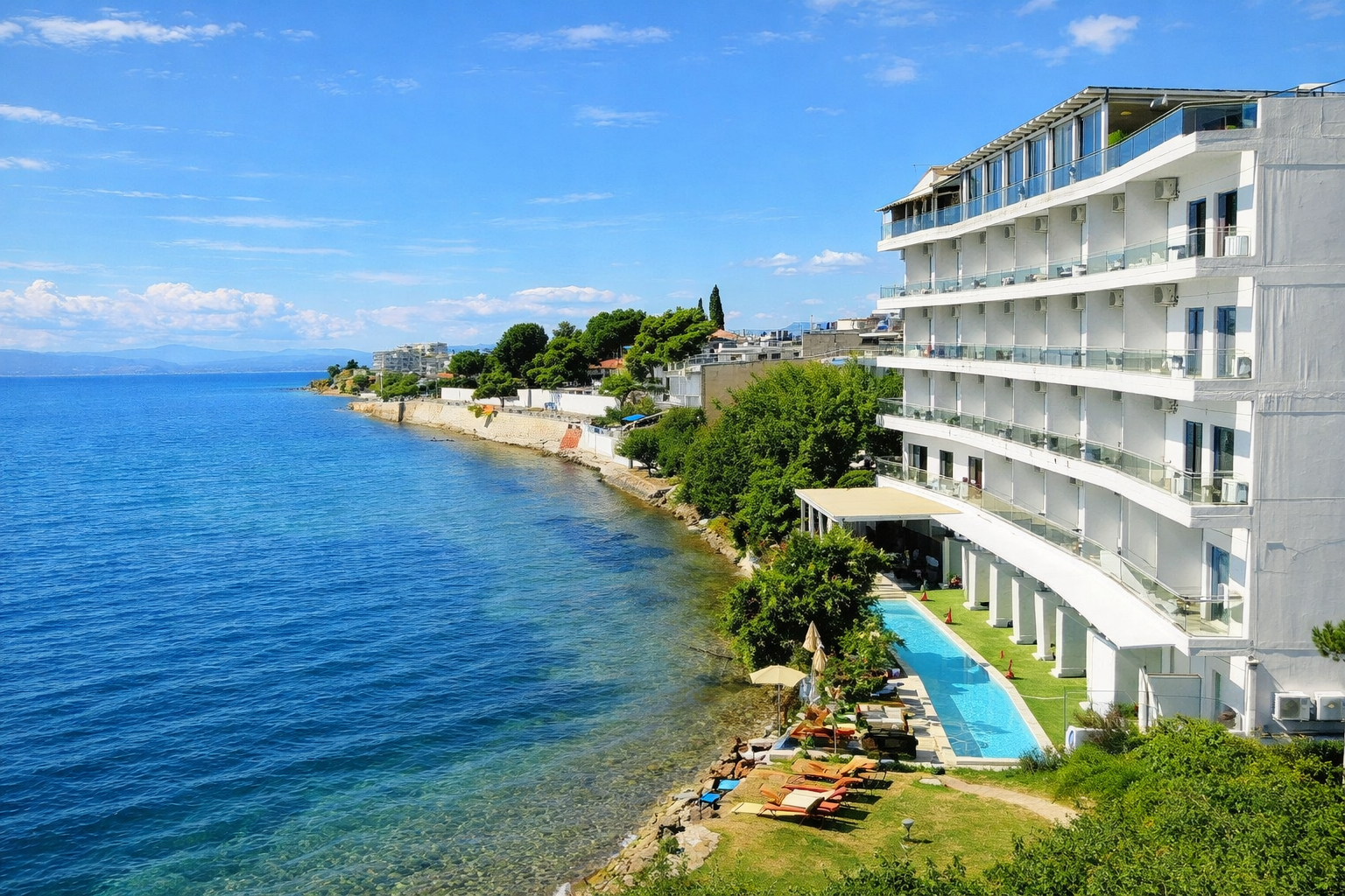 Read more about the article Vacanță de vară în Grecia 2026 la 369 € / persoană – Porto Evia Boutique Hotel, Evia