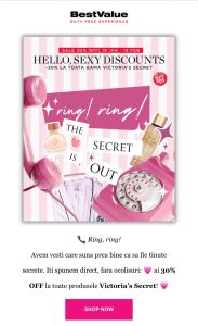 Read more about the article 🛍️ Reduceri duty free fără să mergi la aeroport: -30% la Victoria’s Secret, direct de acasă